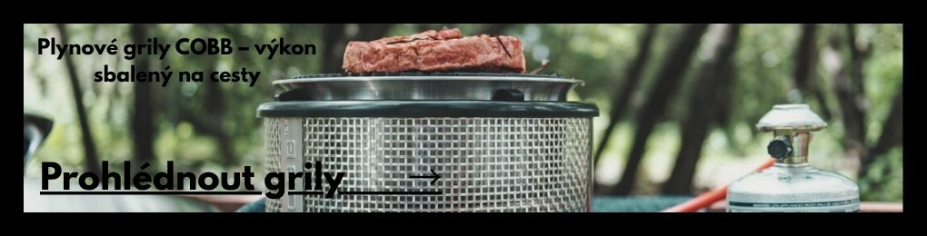 plyn grily COBB – banner katgorie - výkon sbalený na cesty